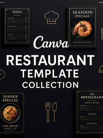 Canva - Restaurant Template Collection