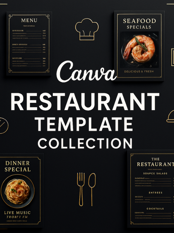 Canva - Restaurant Template Collection